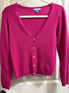 Draper James V-Neck Button Cardigan size XS